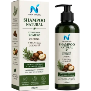 Jabón café y shampoo