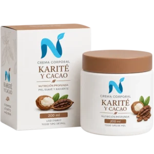 Crema Corporal Karité y Cacao