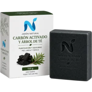 Jabón Carbón Activado y Árbol de Té