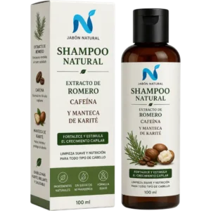 Shampoo Romero, Cafeína y Karité